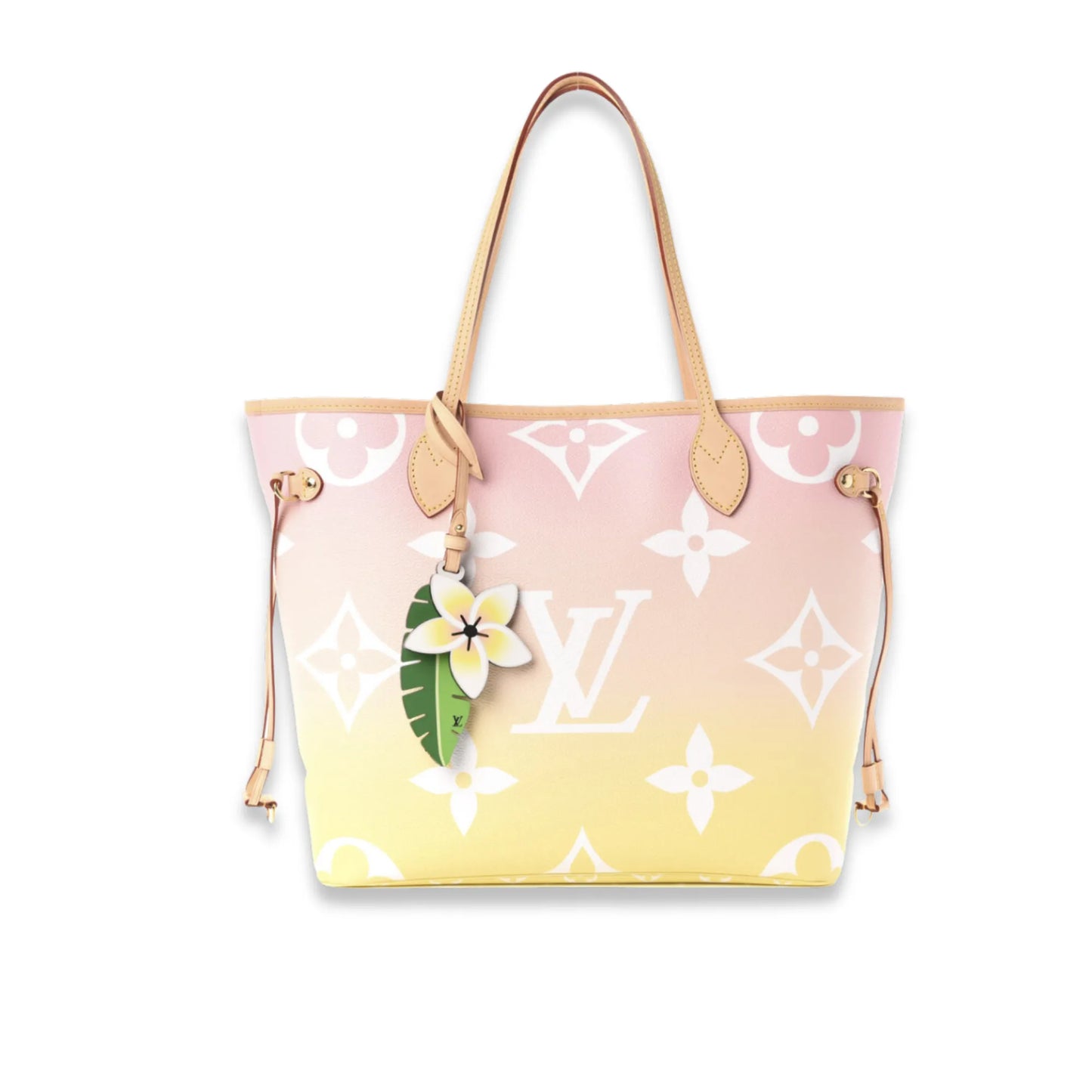 LV NEVERFULL MONOGRAMA NEVERFULL MM JUNTO A LA PISCINA