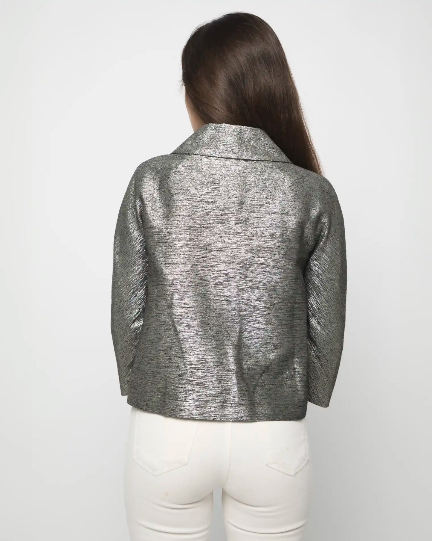 CHLOÉ SILVER BLAZER