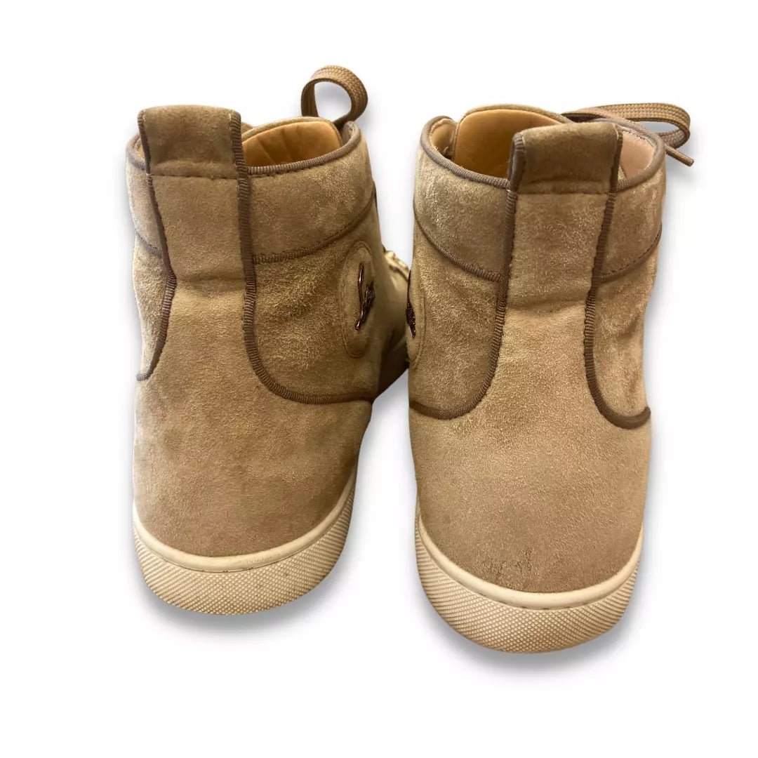 CHRISTIAN LOUBOUTIN BEIGE LOUIS SNEAKER