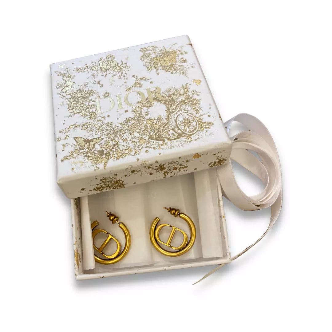 DIOR CD 30 MONTAIGNE EARRINGS