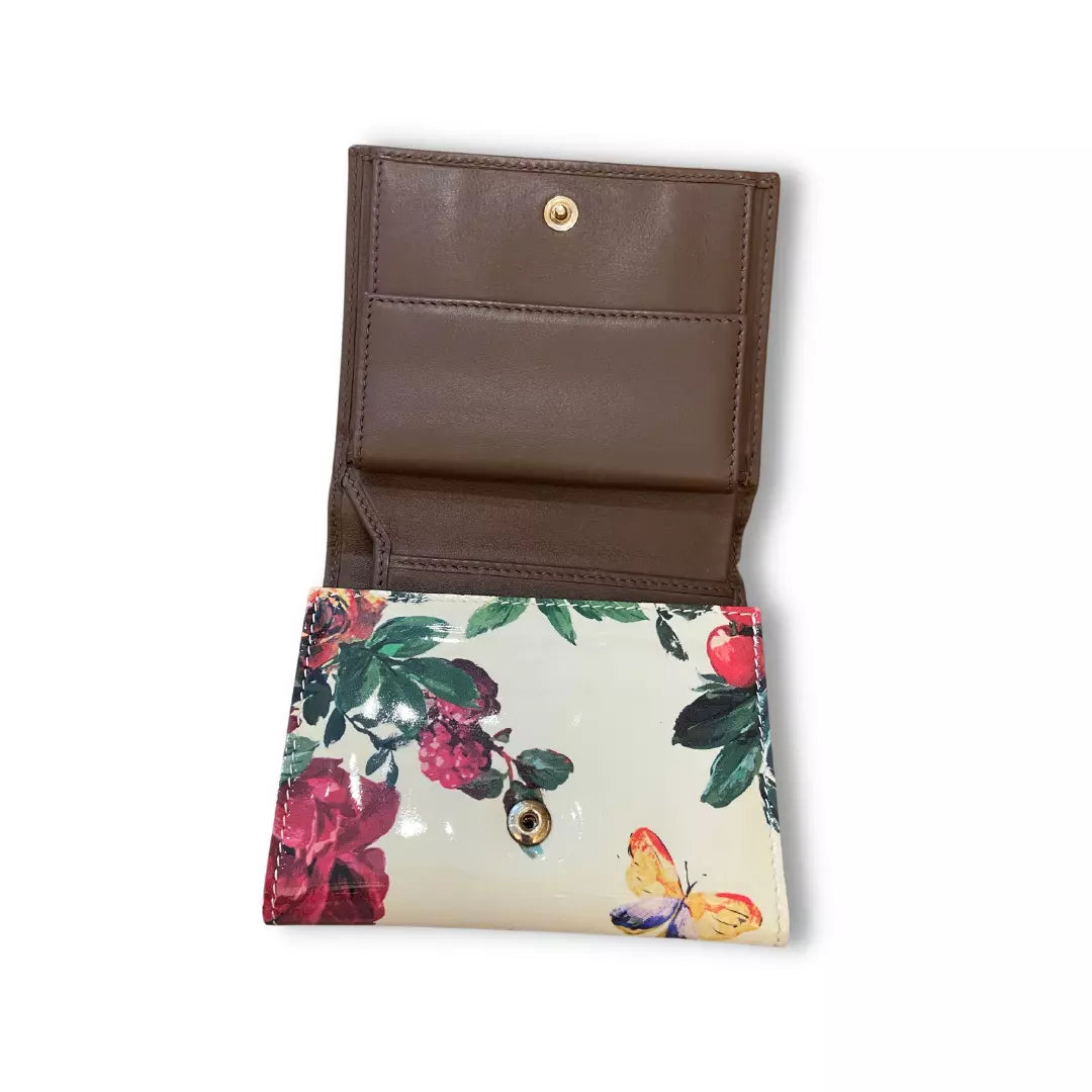 DOLCE & GABBANA FLOWERS WALLET
