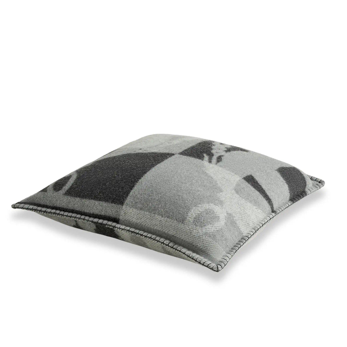 HERMÈS ANTHRACITE BRIDES DE GALA CUSHION