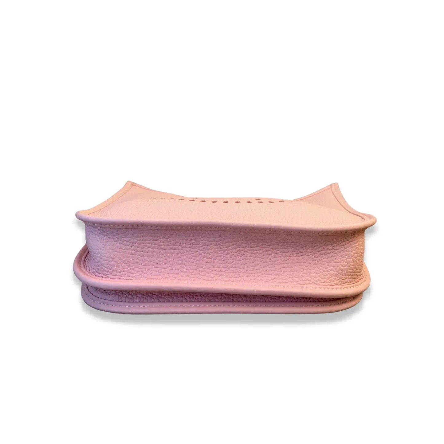 HERMÈS ROSE SAKURA MINI EVELYNE 23 BAG