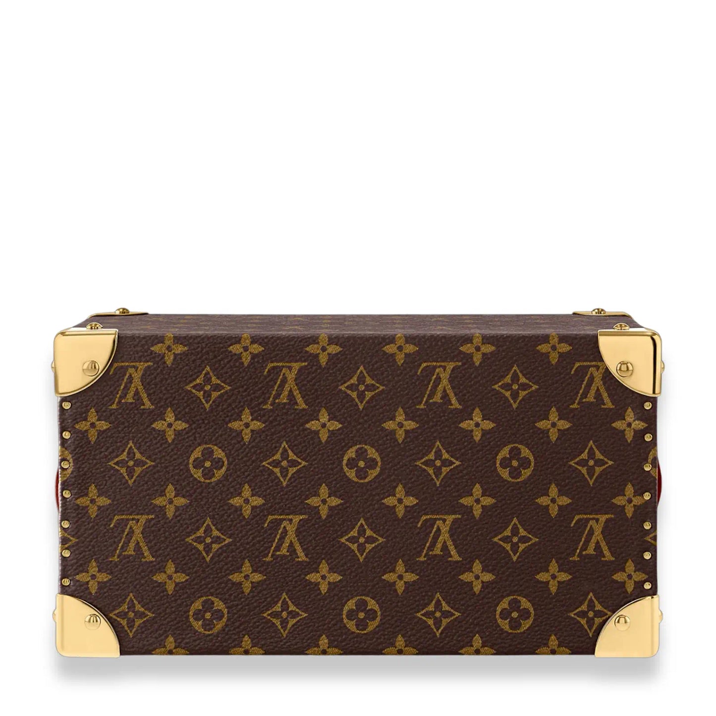 LOUIS VUITTON BROWN MONOGRAM MINI JEWELRY TRUNK