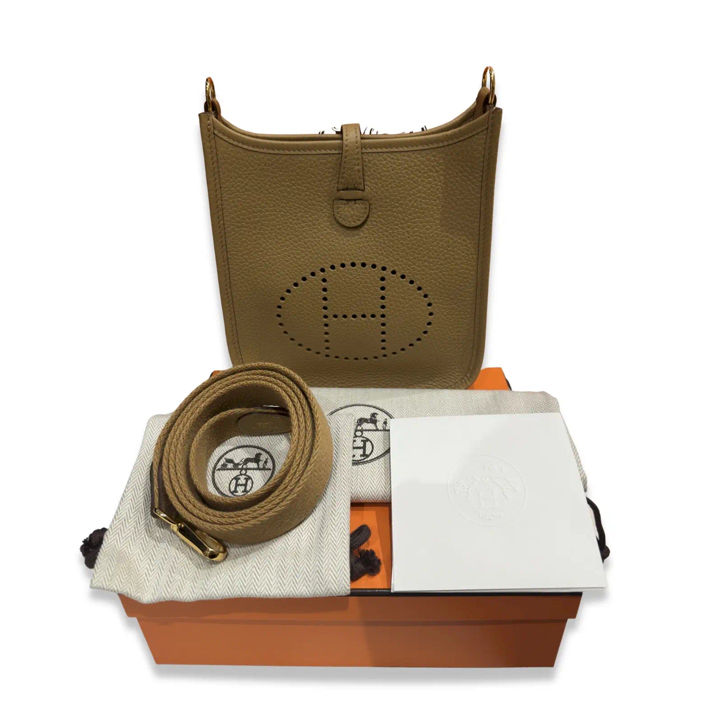 HERMÈS BISCUIT MINI EVELYNE 16 BAG
