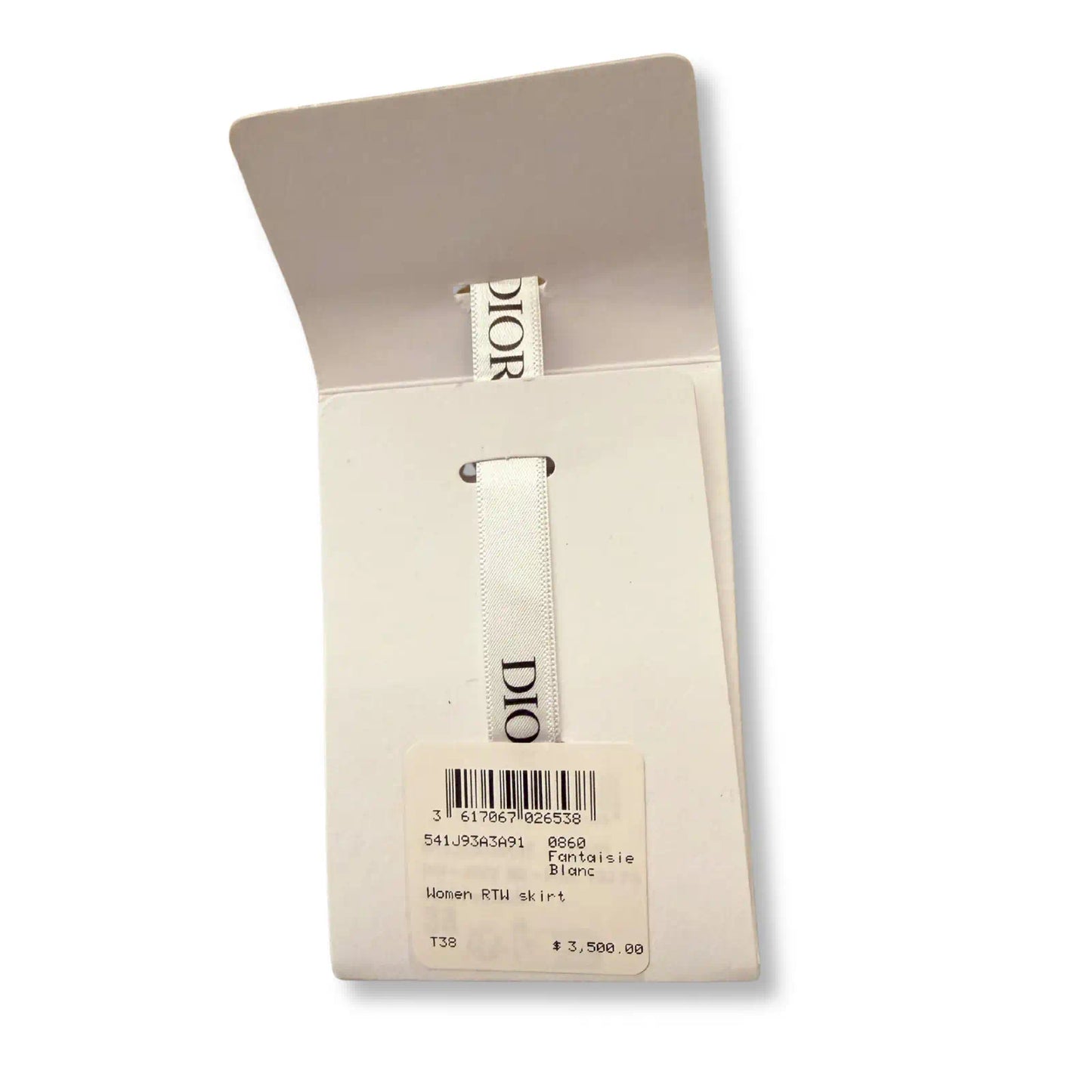 DIOR BUTTERFLIES PATTERN DRESS