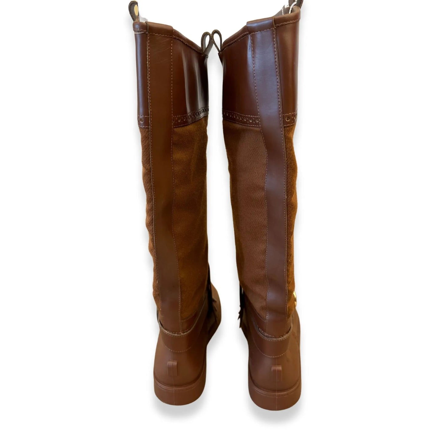 SALVATORE FERRAGAMO BROWN BOOTS