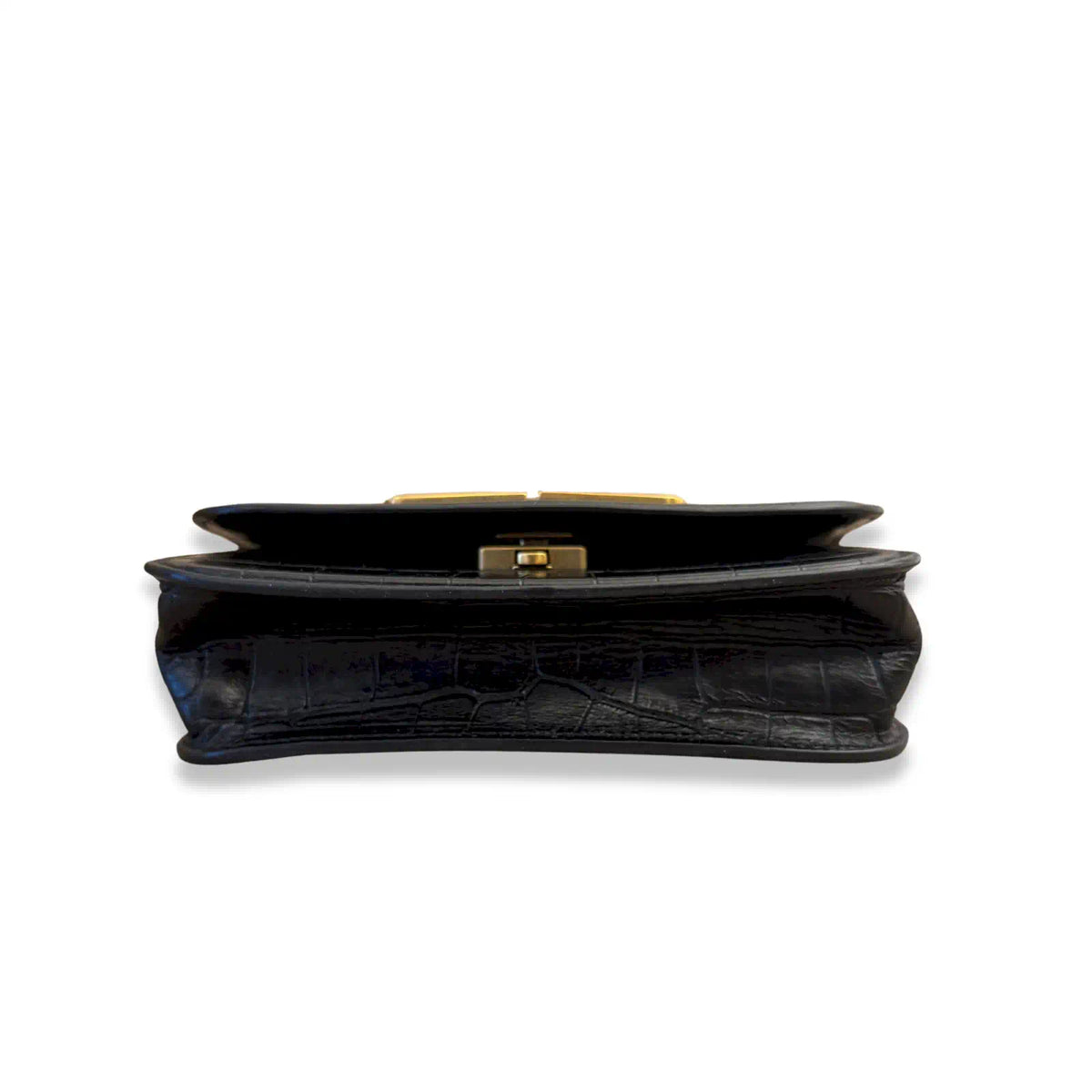 BALENCIAGA BLACK BB CHAIN BAG