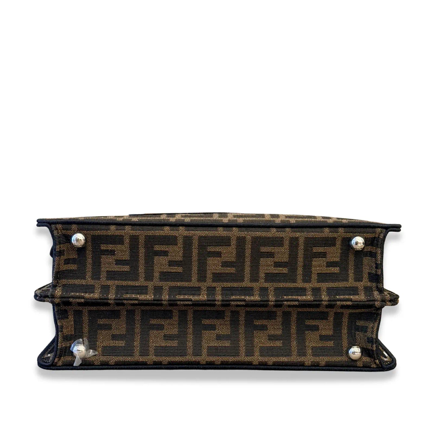 FENDI BROWN POKÉMON X FRGMT DRAGONITE PEEKABOO ISEEU SMALL BAG