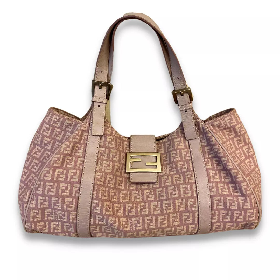 Fendi Pink Fabric Bag
