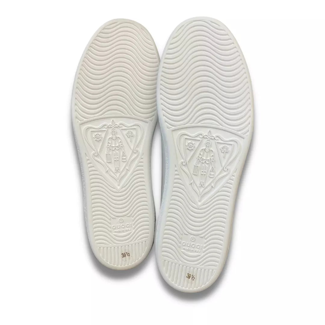 GUCCI WHITE/PINK ACE SNEAKERS