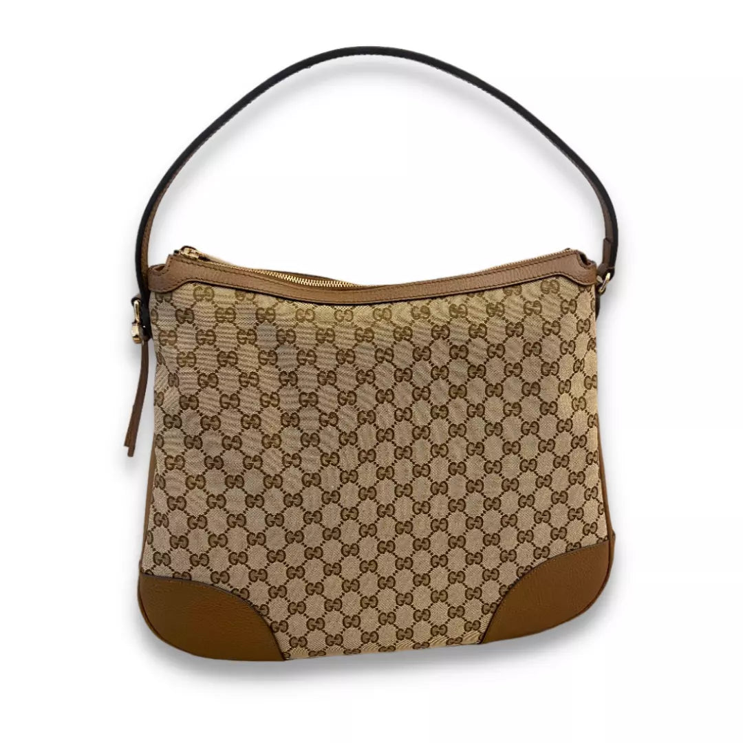 GUCCI MONOGRAM CANVAS BAG
