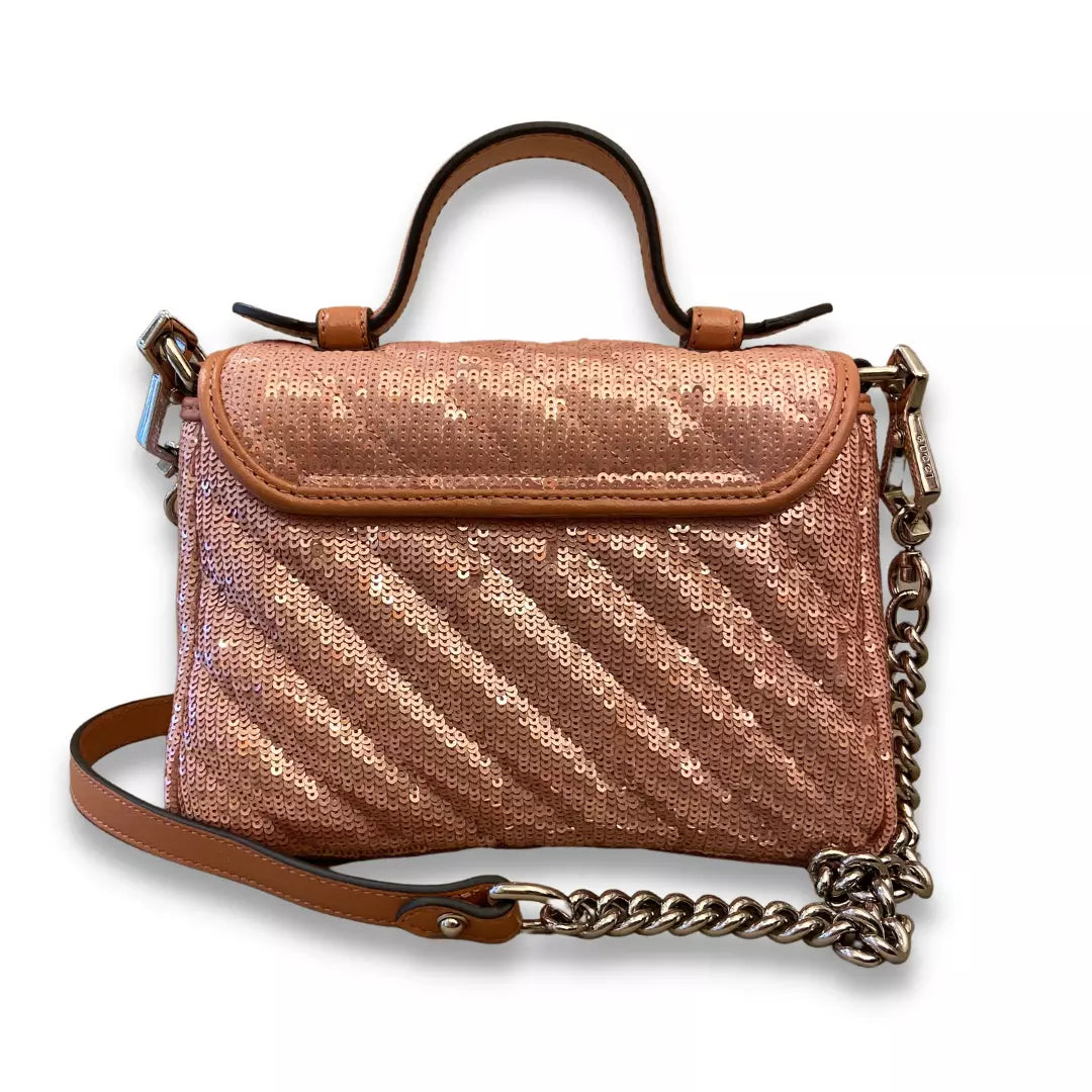 GUCCI PINK SEQUIN MARMONT BAG