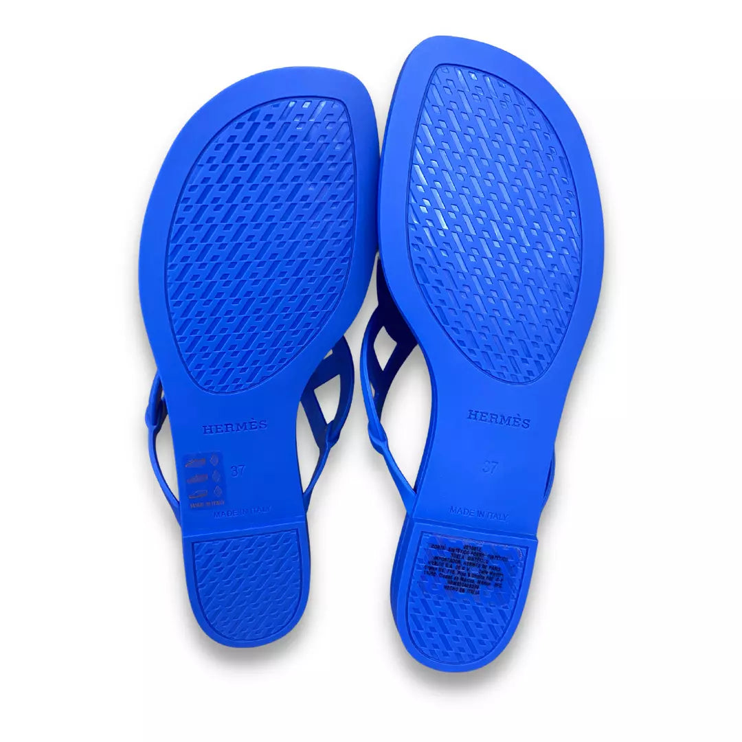 HERMÈS BLEU EGÈRIE SANDALS