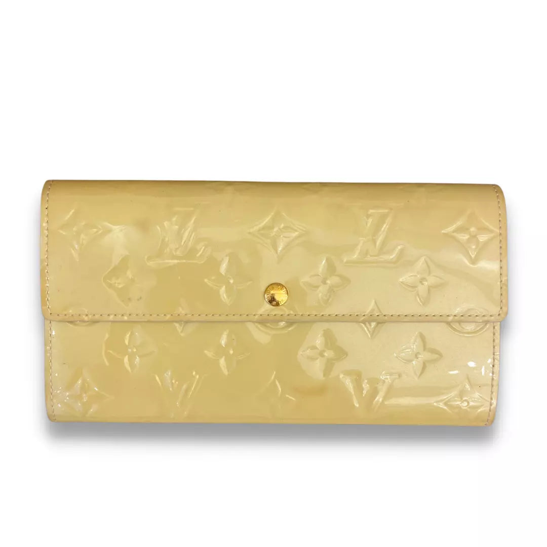 Handbag Louis Vuitton Sarah Portefeuille Long Wallet Patent