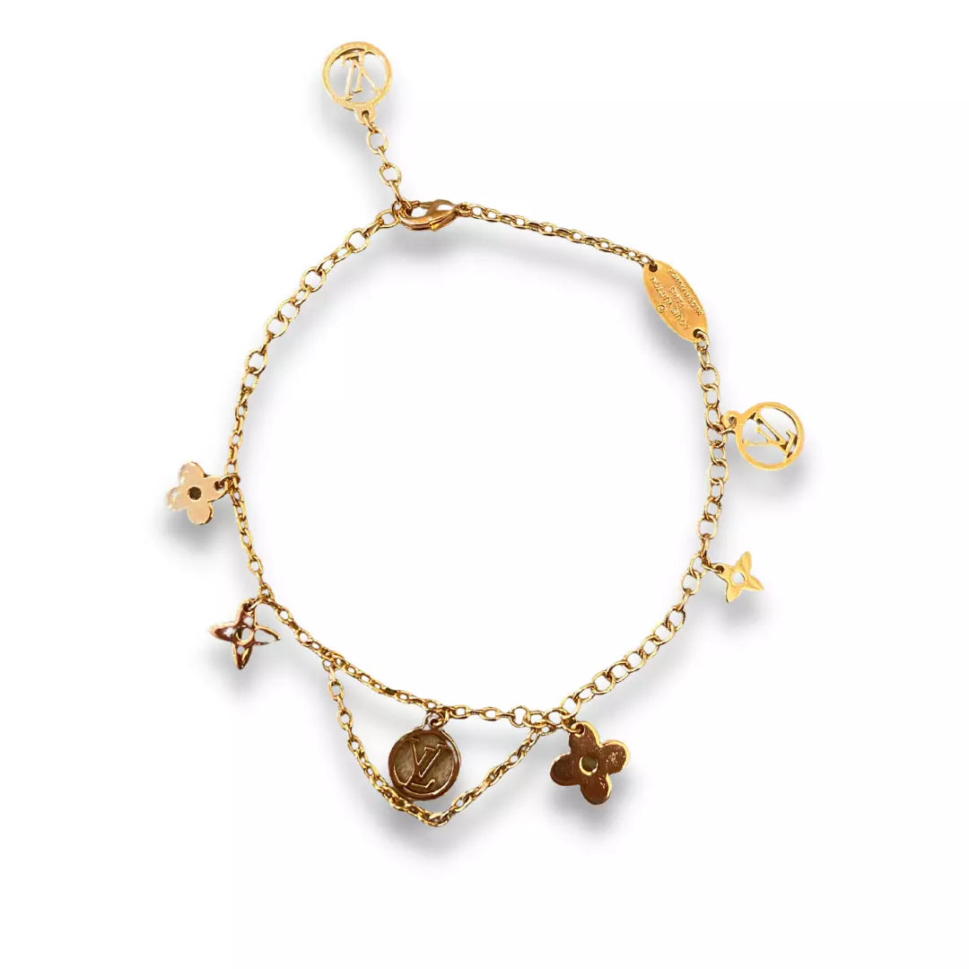 LOUIS VUITTON BLOOMING SUPPLE BRACELET