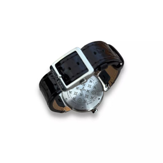 LOUIS VUITTON TAMBOUR MONOGRAM WATCH