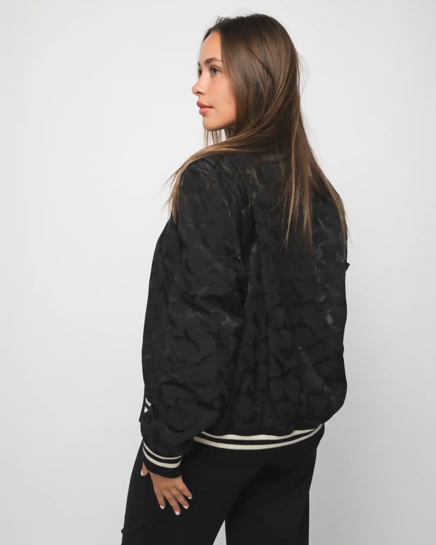 Yves Saint Laurent BLUE BOMBER JACKET