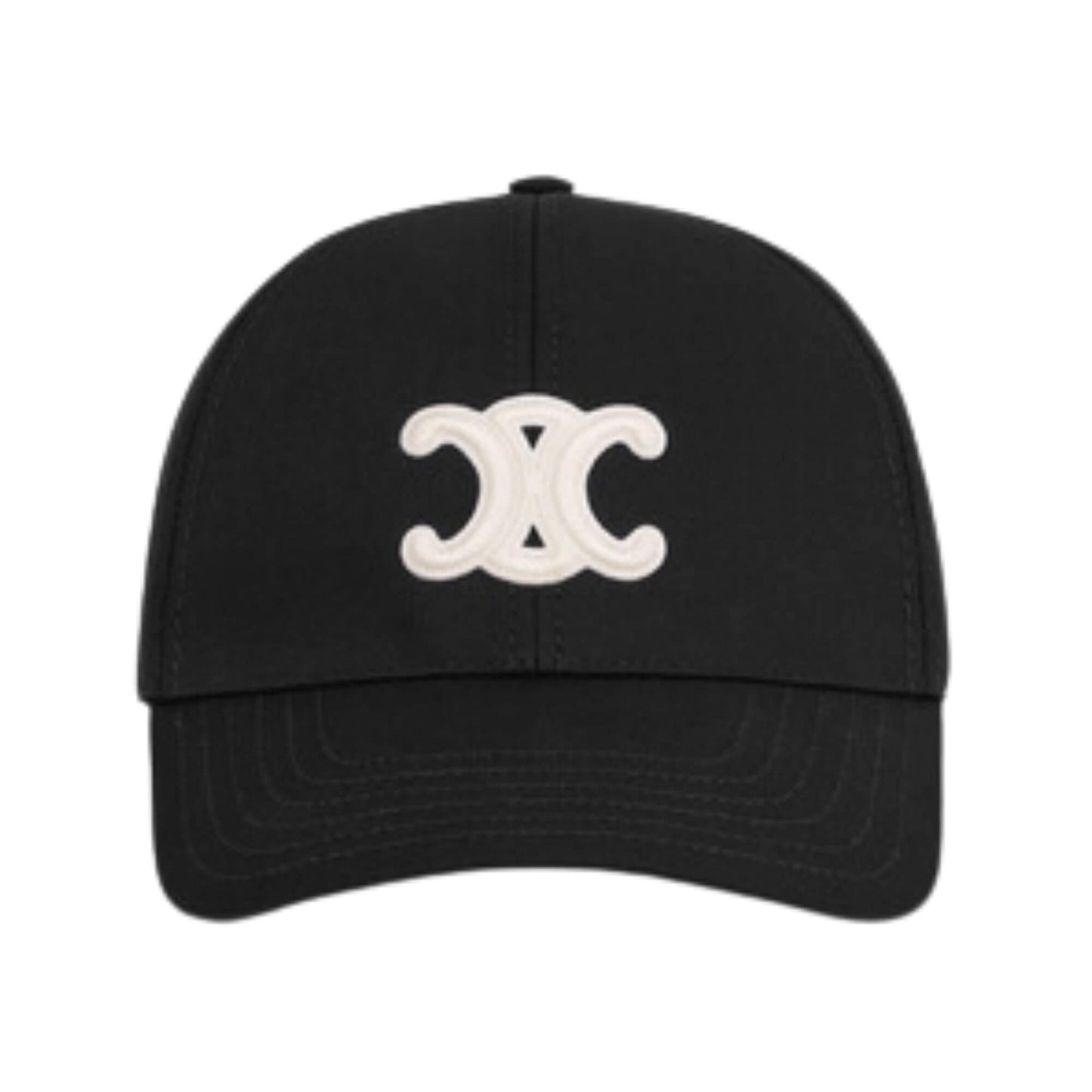 GORRA DE BÉISBOL CELINE TRIOMPHE DE ALGODÓN NEGRO