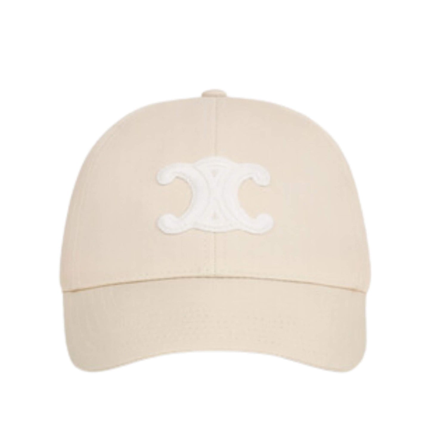 GORRA DE BÉISBOL CELINE TRIOMPHE DE ALGODÓN VAINILLA