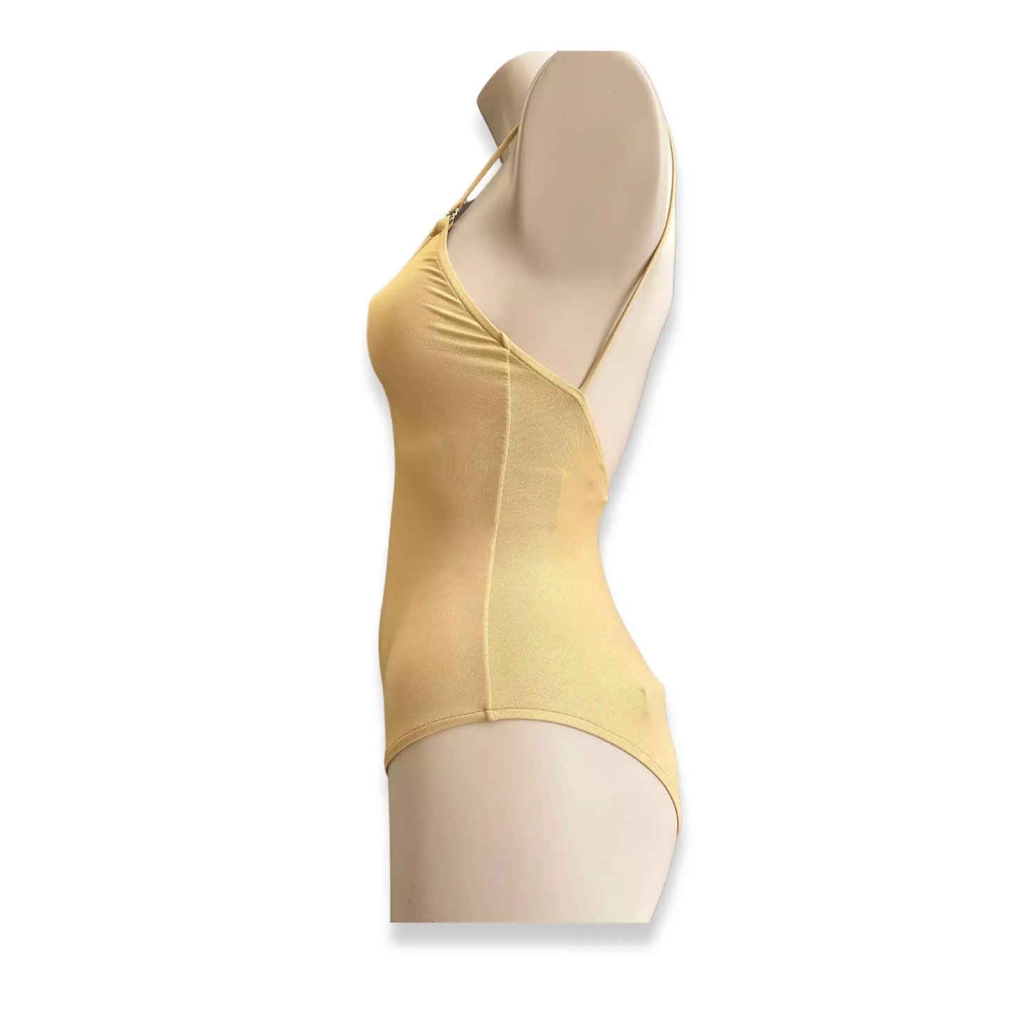 CHANEL GOLD SWIMSUIT