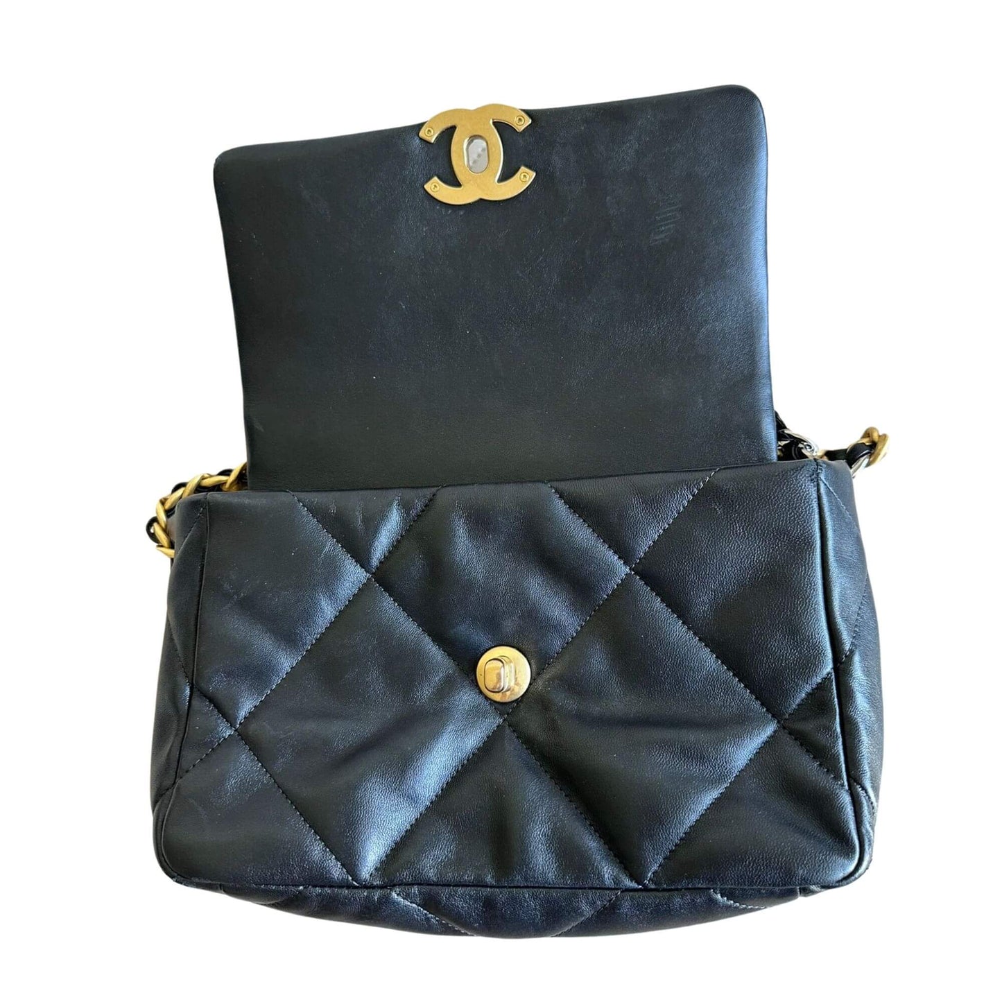CHANEL 19 BLACK BAG