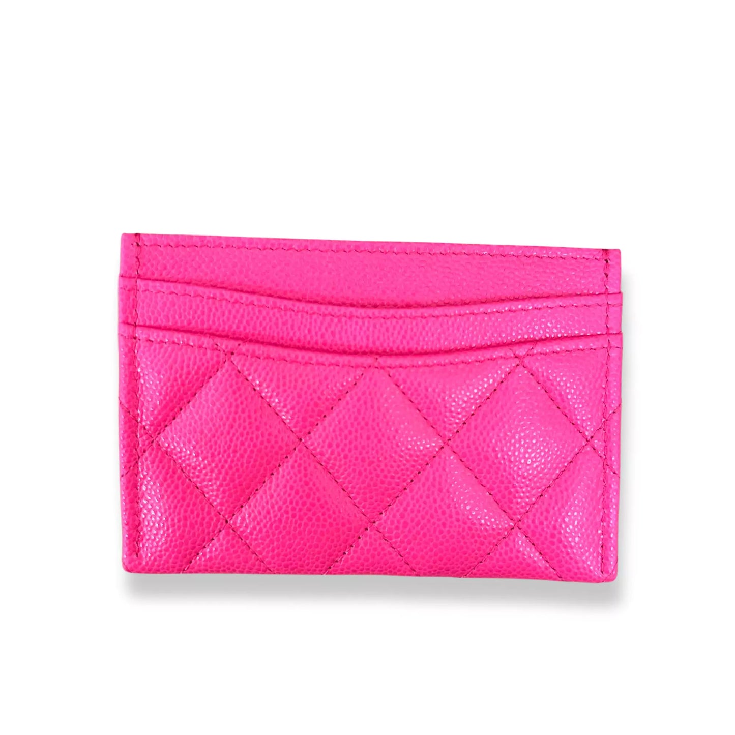 CHANEL FUCHSIA CLASSIC CARD HOLDER