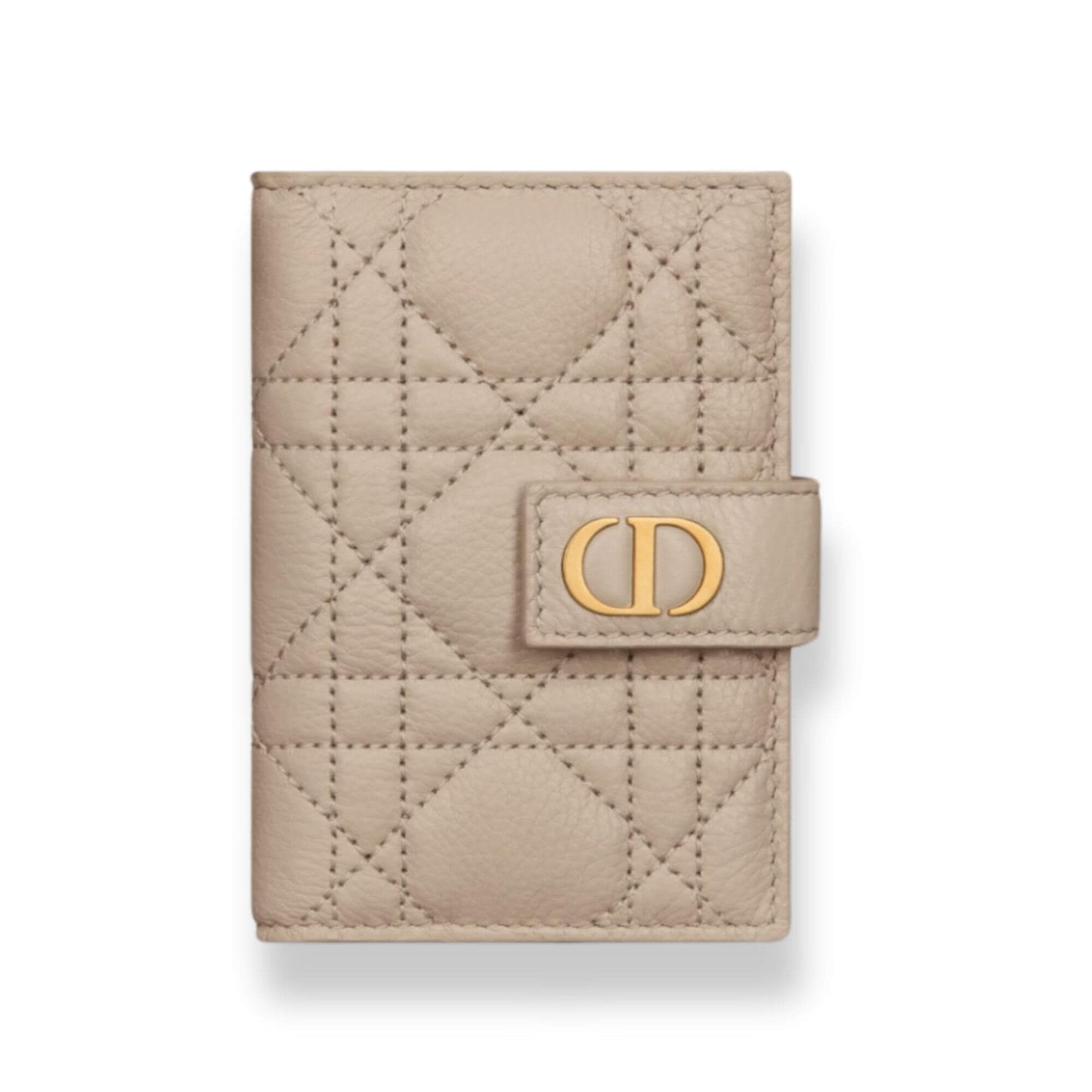 DIOR SAND VERTICAL CARO WALLET
