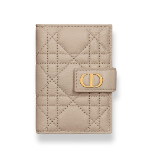 DIOR SAND VERTICAL CARO WALLET