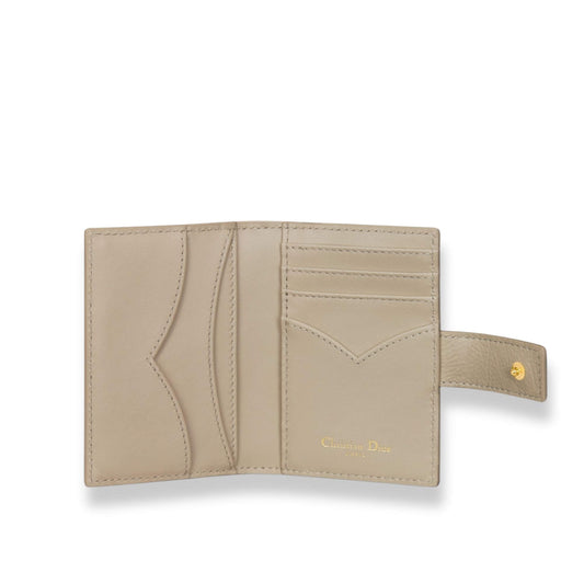 DIOR SAND VERTICAL CARO WALLET