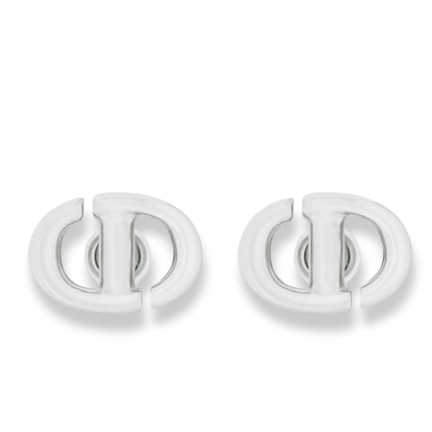 DIOR CD NAVY EARRINGS
