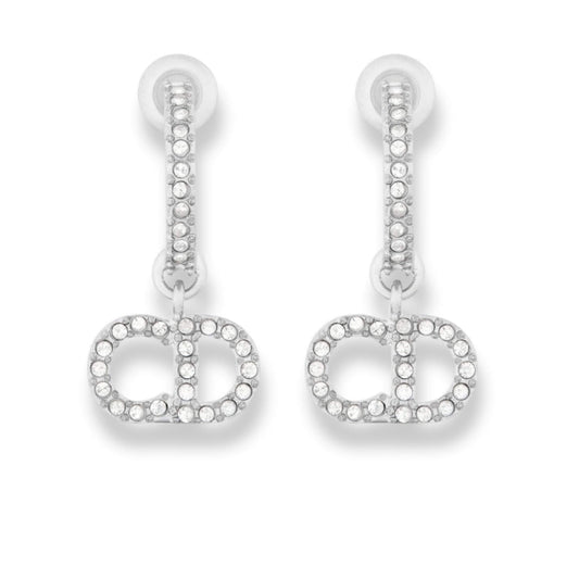PENDIENTES DE ARO DIOR CLAIR D LUNE