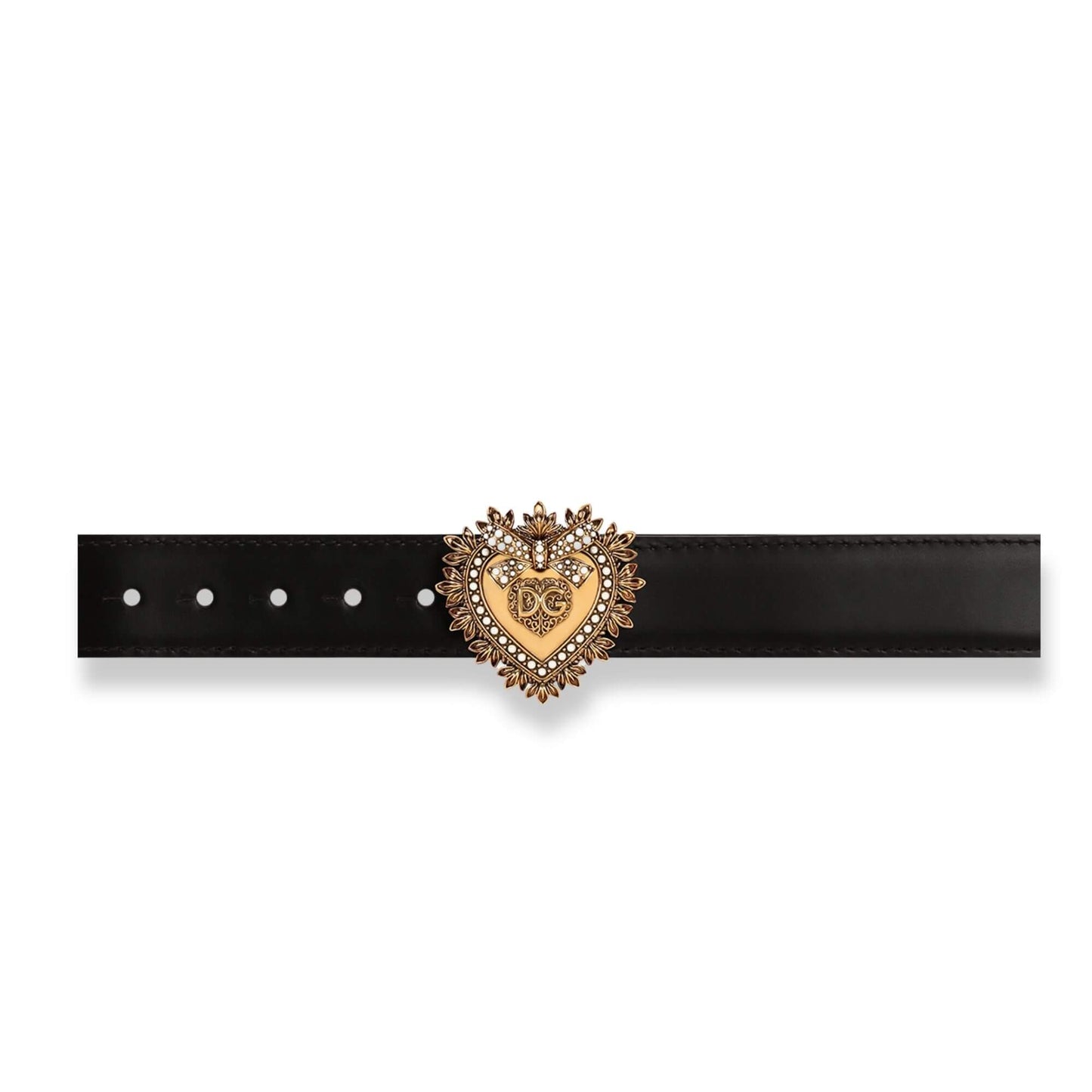 DOLCE & GABBANA BLACK DEVOTION BELT