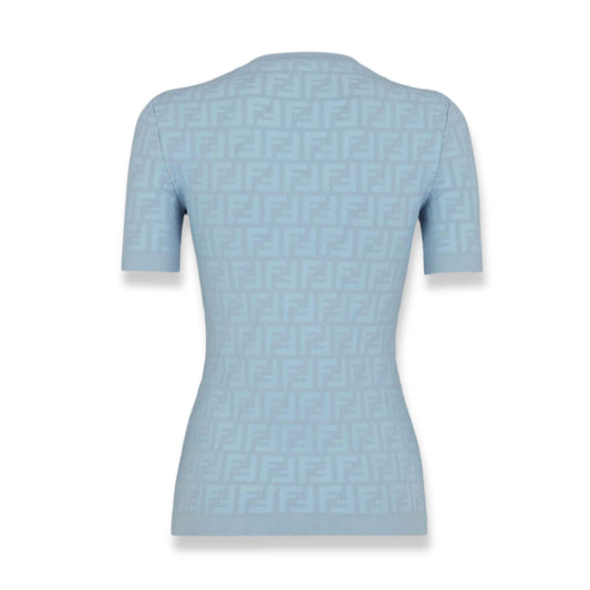 Fendi LIGHT BLUE JUMPER