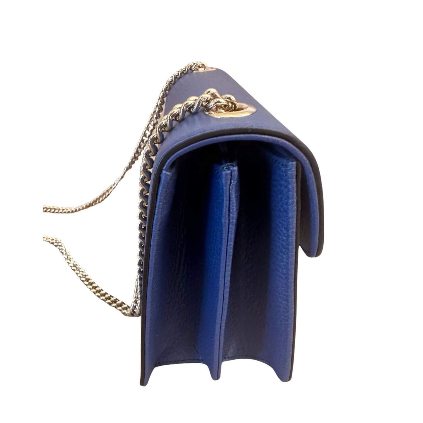 GUCCI BLUE INTERLOCKING G SHOULDER BAG
