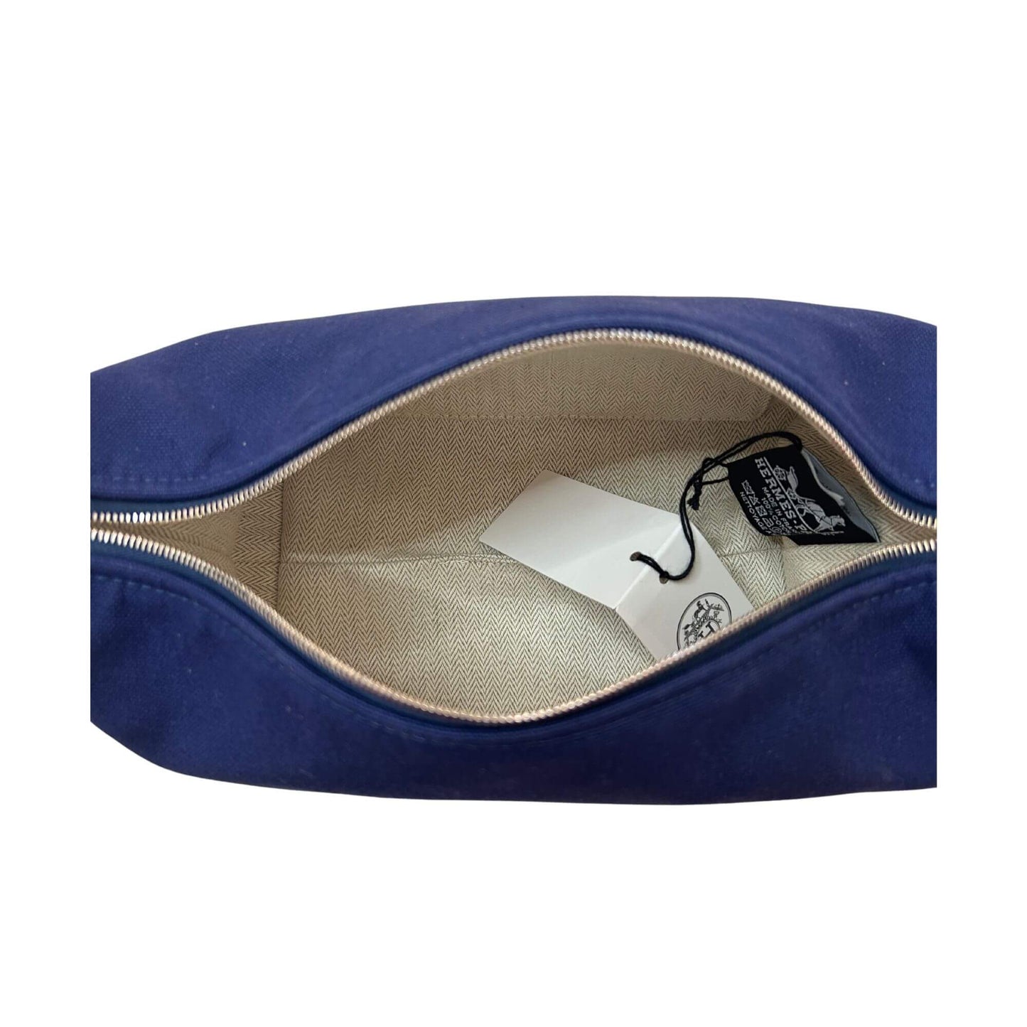 HERMÈS BRIDE-À-BRAC NAVY BLUE BAG