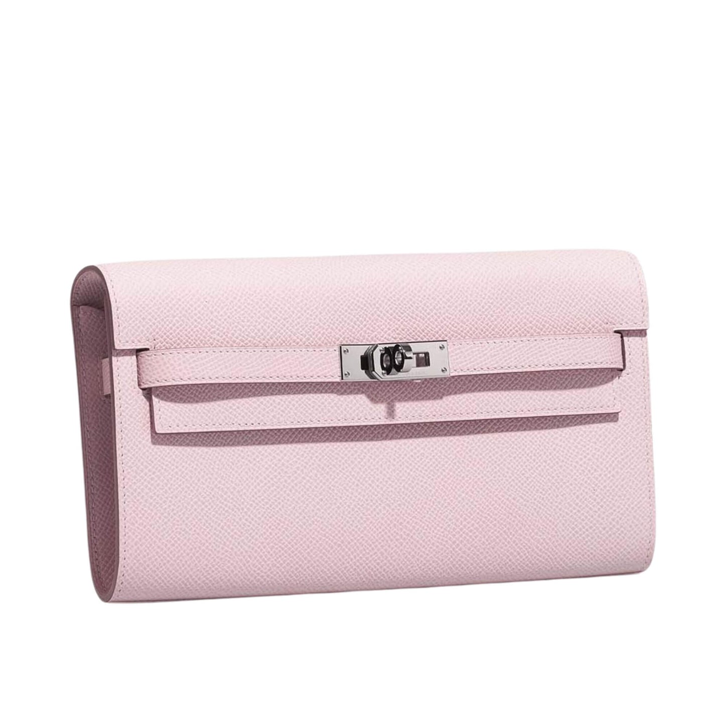 HERMÈS KELLY TO GO MAUVE PÂLE EPSOM LEATHER BAG