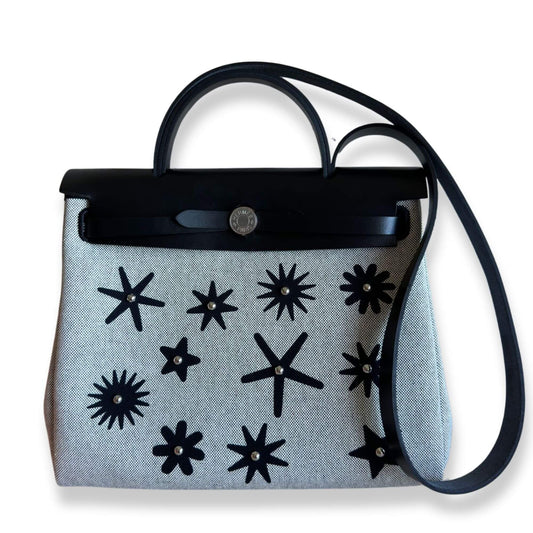 HERMÈS HOBNAILED HERBAG 31 LIMITED EDITION BAG