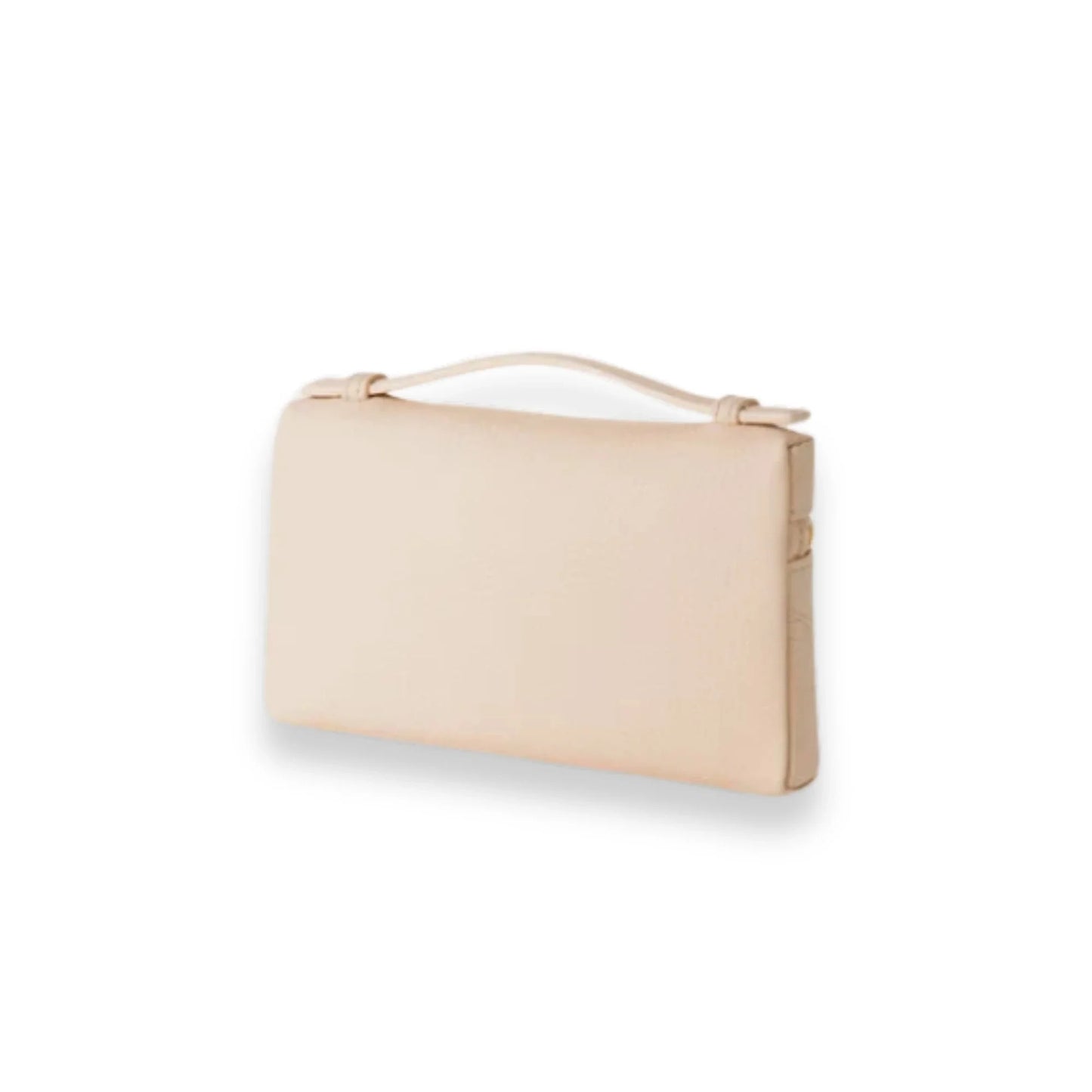 LORO PIANA CREAMED HONEY EXTRA POCKET MINI POUCH