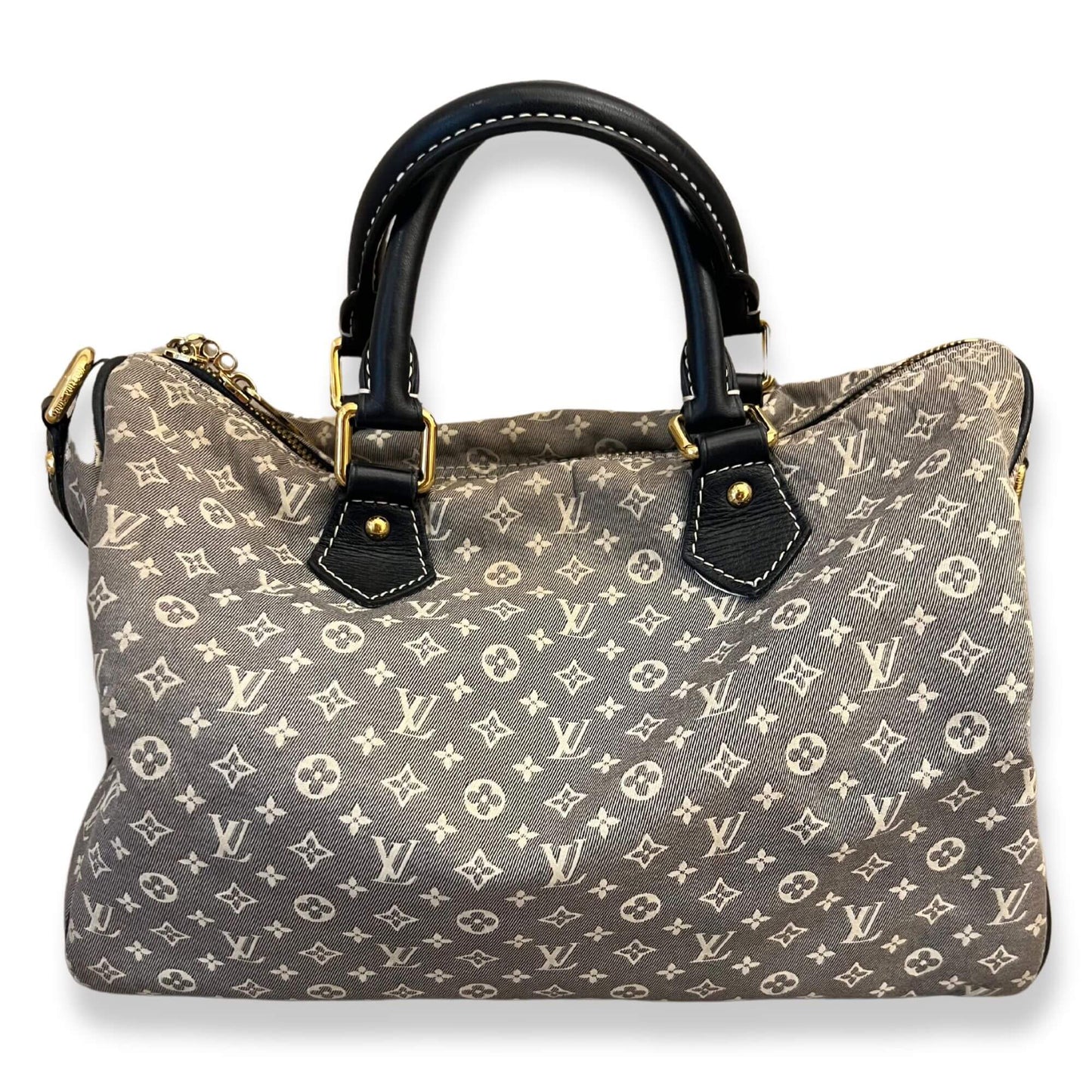 BOLSO LOUIS VUITTON SPEEDY DE VAQUERO GRIS