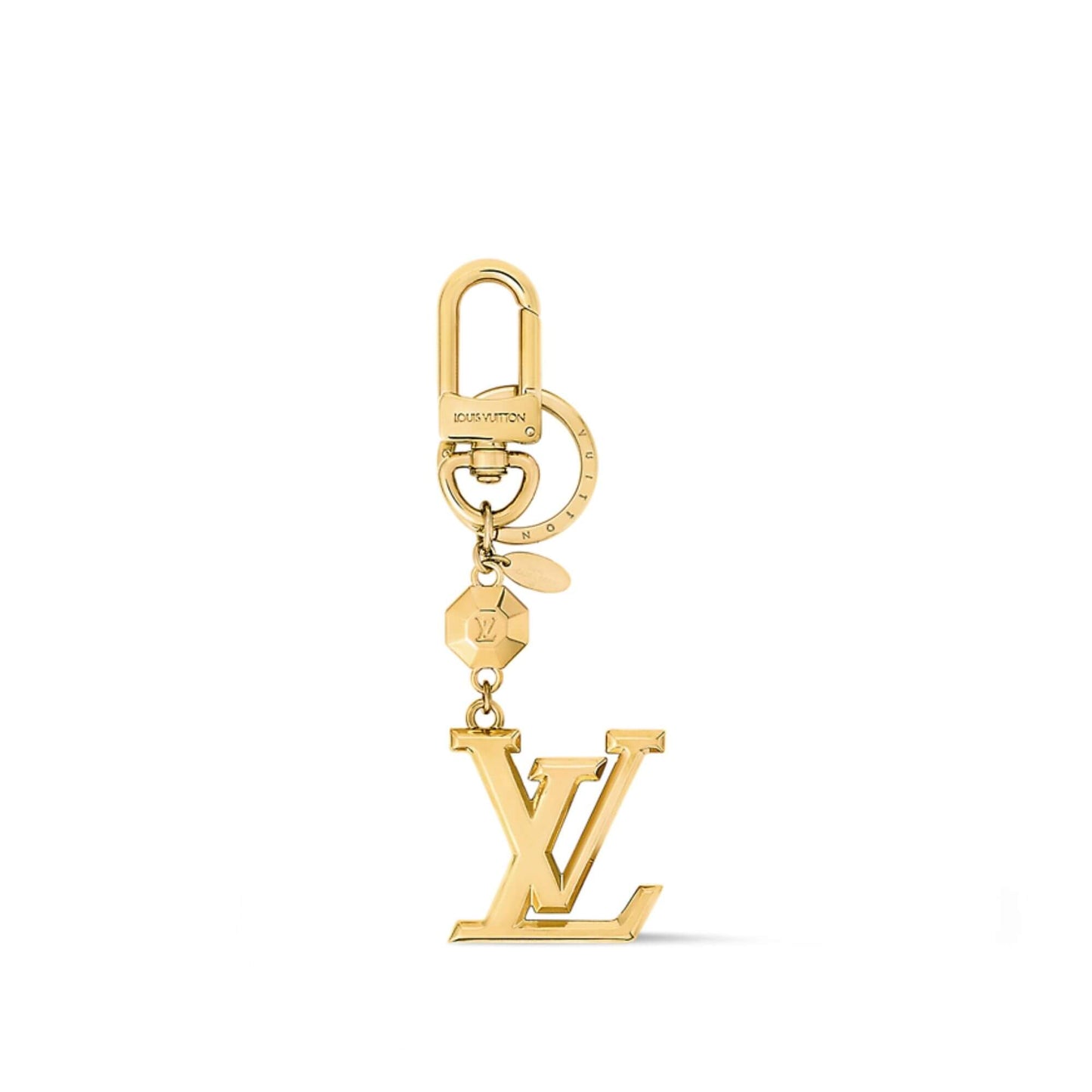 LLAVERO Y ENCANTO PARA BOLSO CON FACETAS DE LOUIS VUITTON