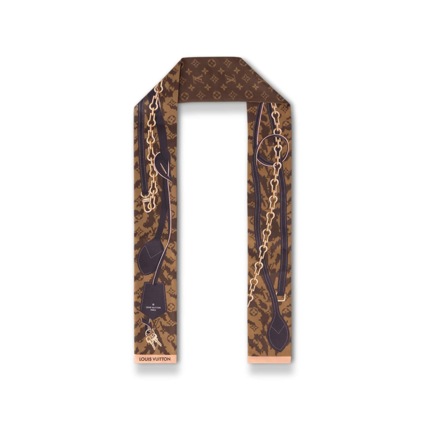LOUIS VUITTON TIGERGRAM BANDANA