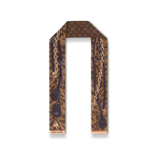LOUIS VUITTON TIGERGRAM BANDANA