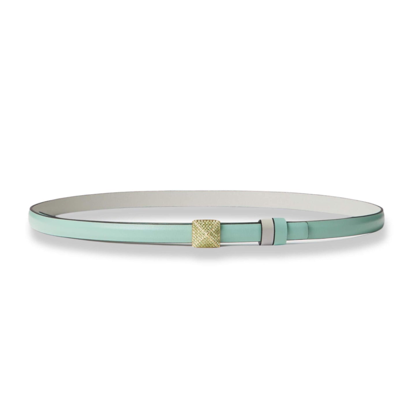 Cinturón reversible Valentino con una sola tacha