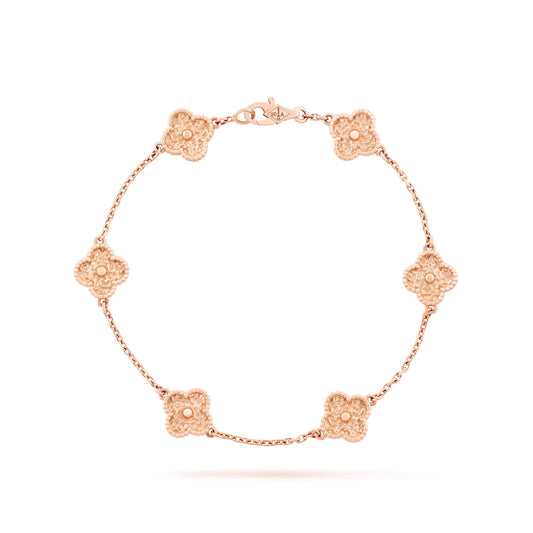 VAN CLEEF & ARPELS SWEET ALHAMBRA BRACELET 6 MOTIFS