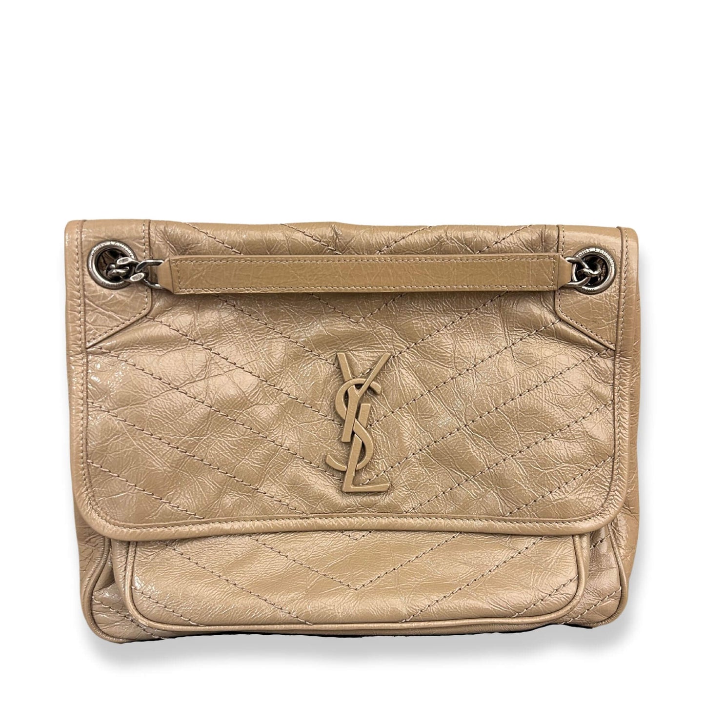 Yves Saint Laurent BEIGE SHOULDER BAG