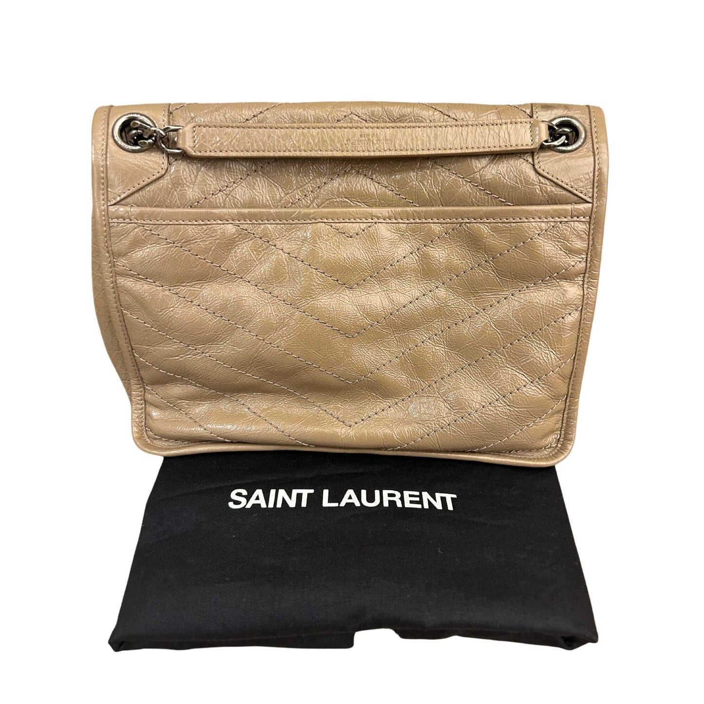 Yves Saint Laurent BEIGE SHOULDER BAG