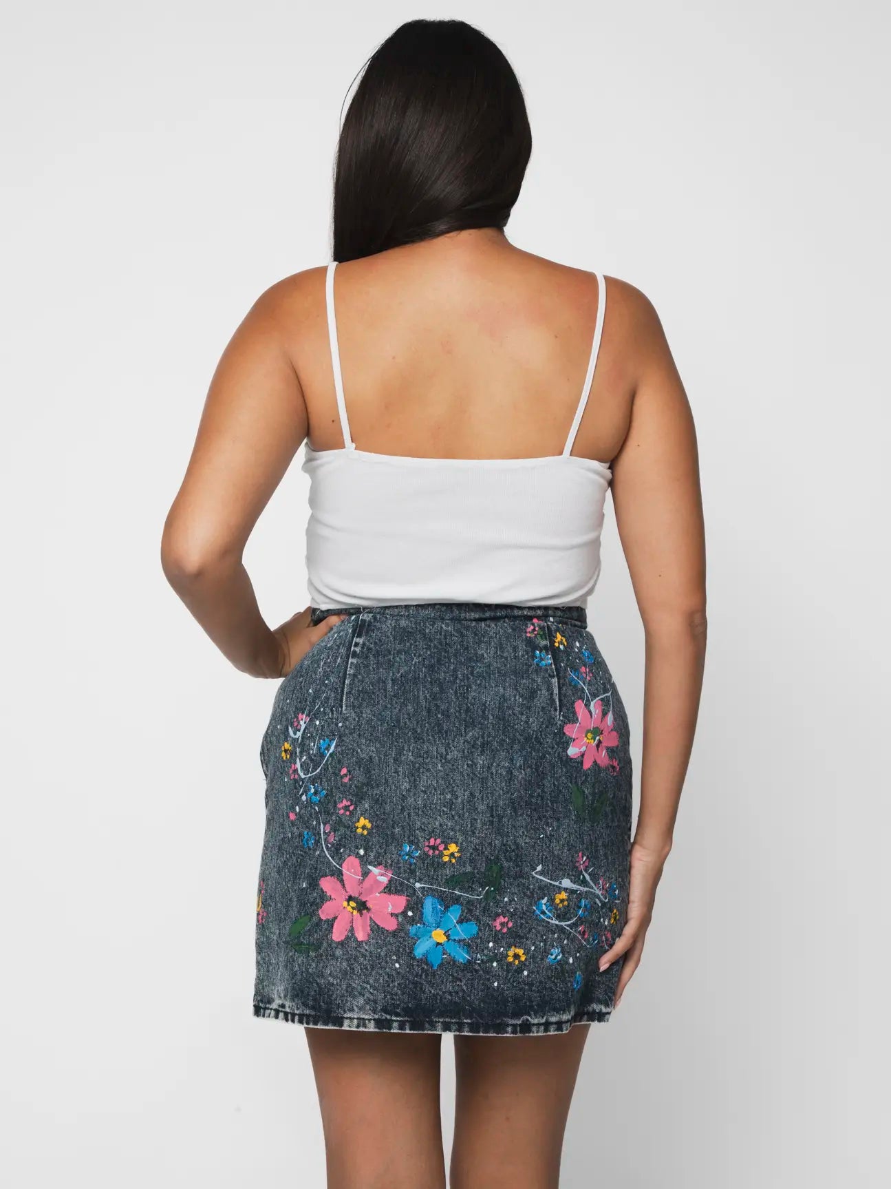MIU MIU DENIM SKIRT