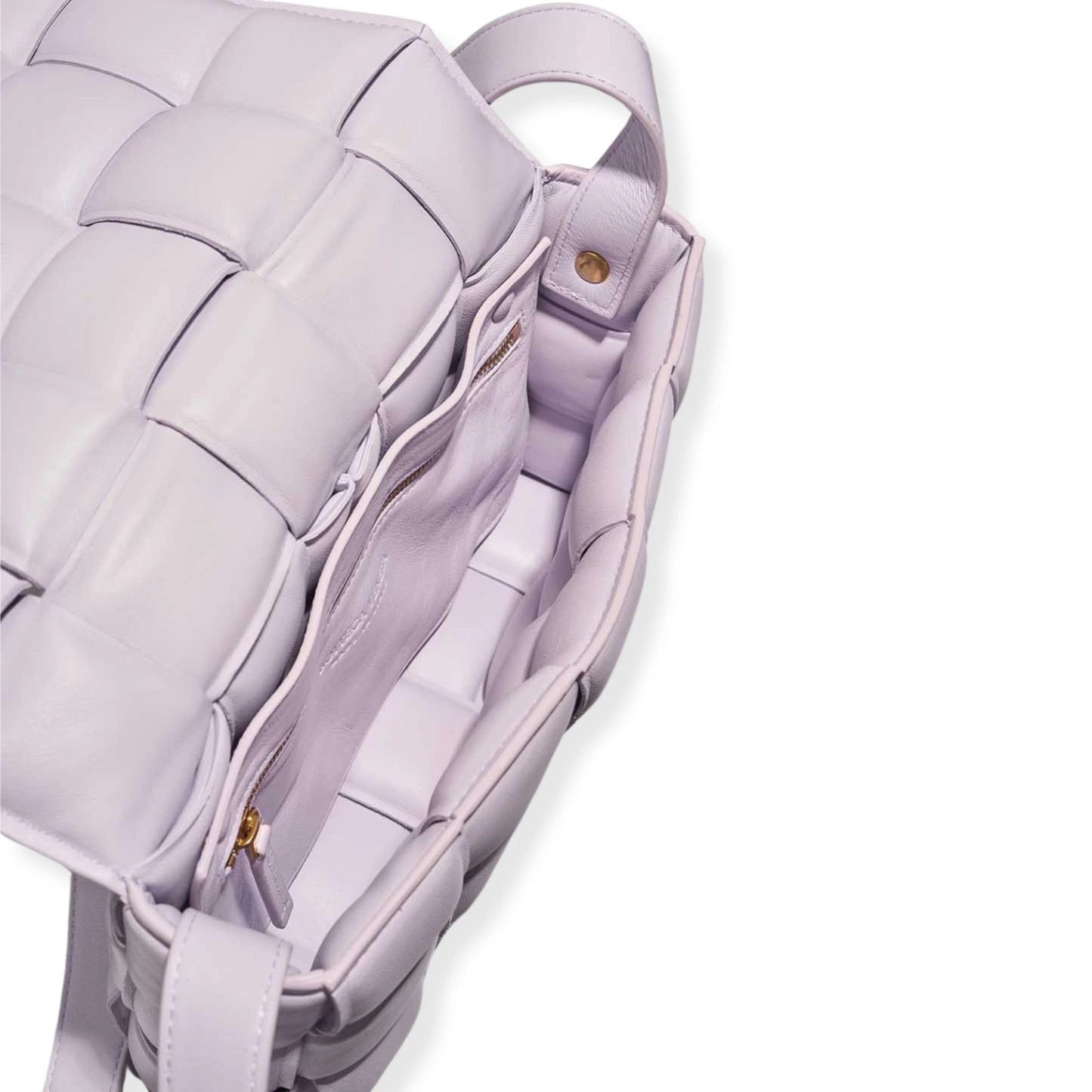 BOLSO CASETTE BOTTEGA VENETA MORADO CLARO