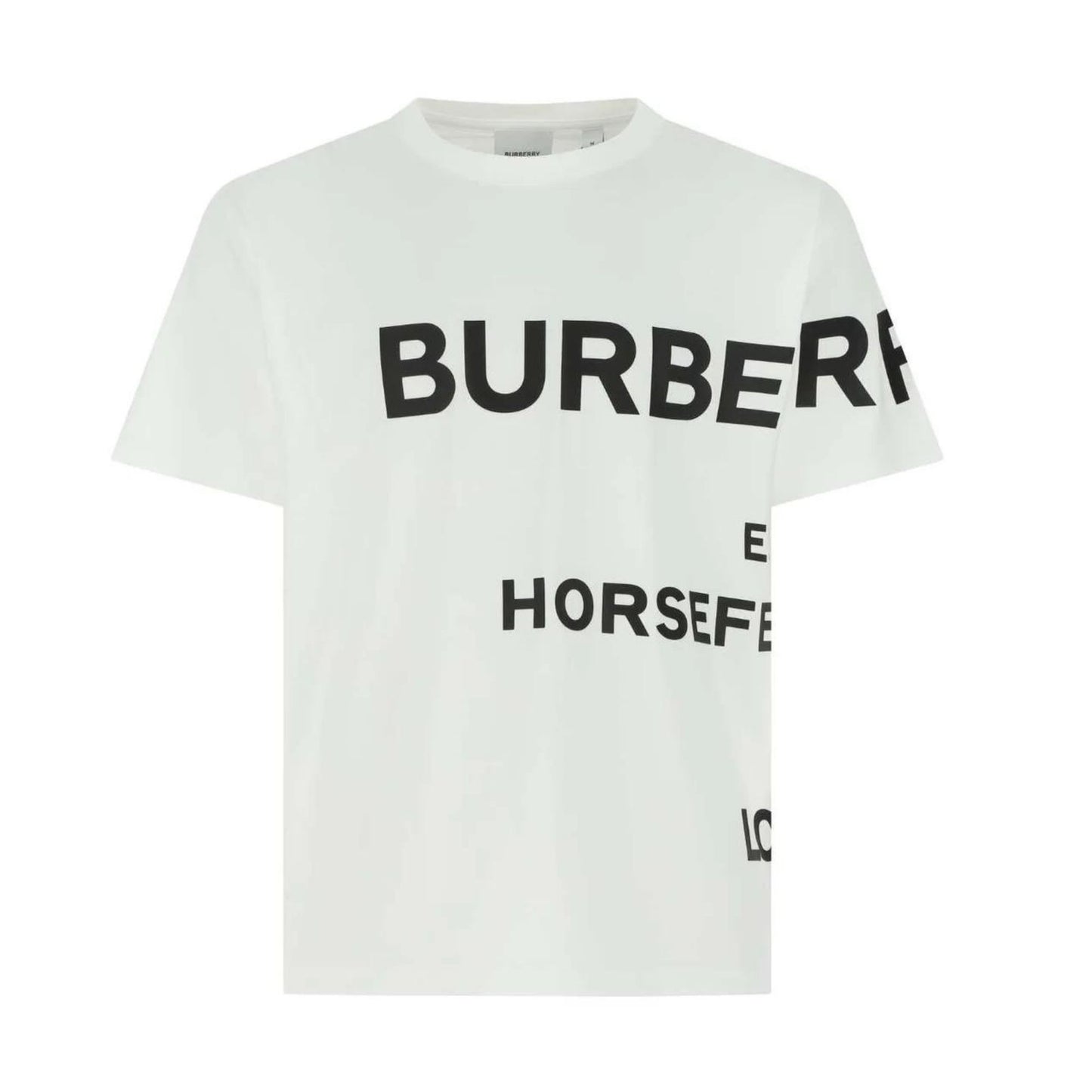 BURBERRY WHITE LOGO T-SHIRT